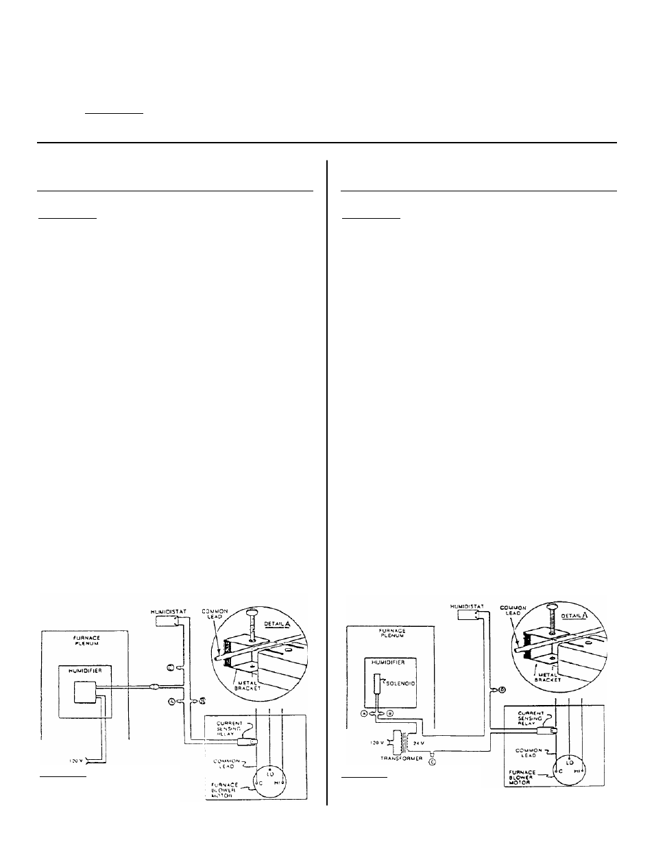 Installation instructions for | Skuttle Indoor Air Quality Products Current Sensing Relay A50 User Manual | Page 2 / 2