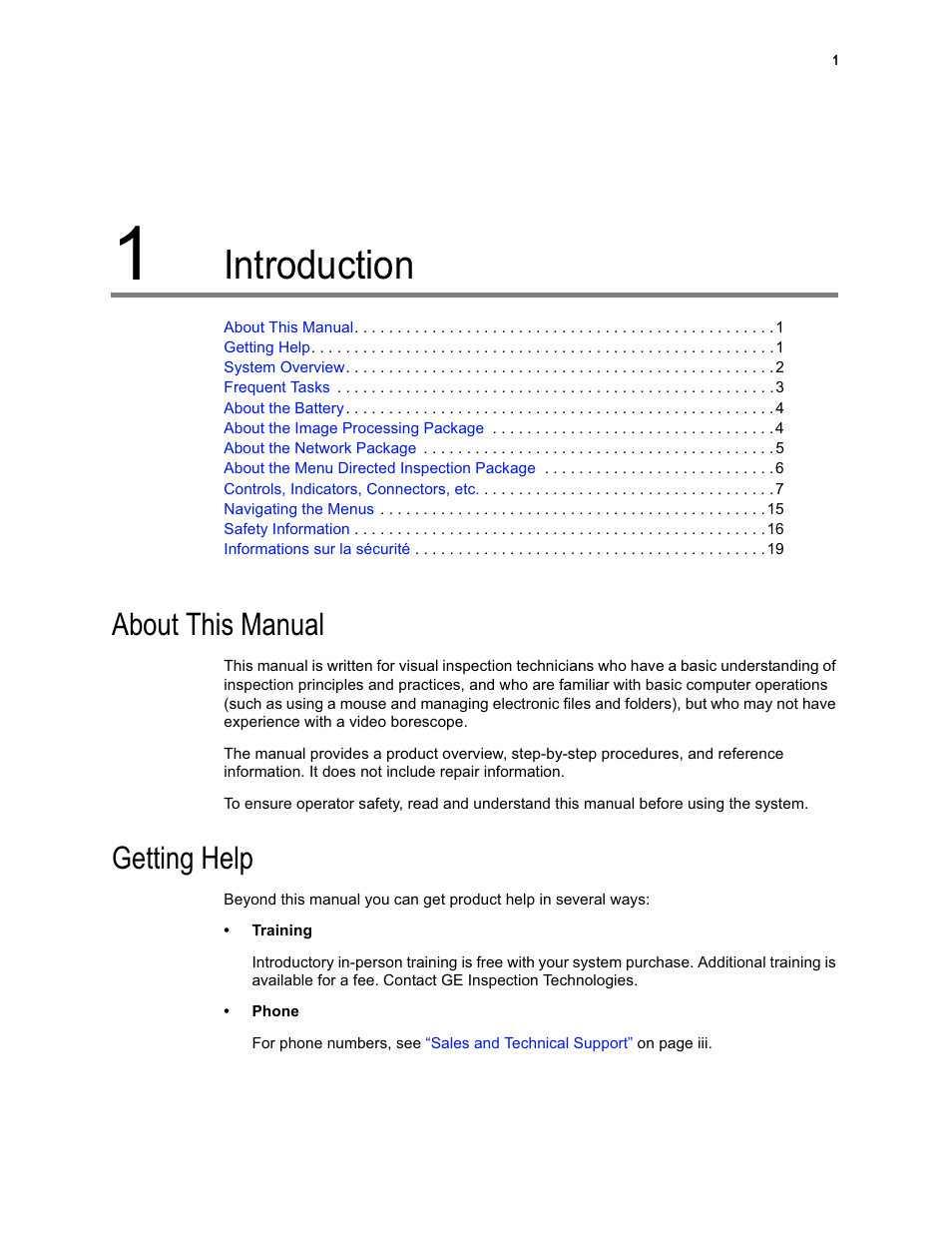 Introduction, About this manual, Getting help | GE XLG3 User Manual | Page 10 / 160