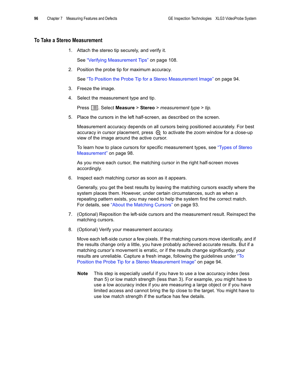 GE XLG3 User Manual | Page 105 / 160