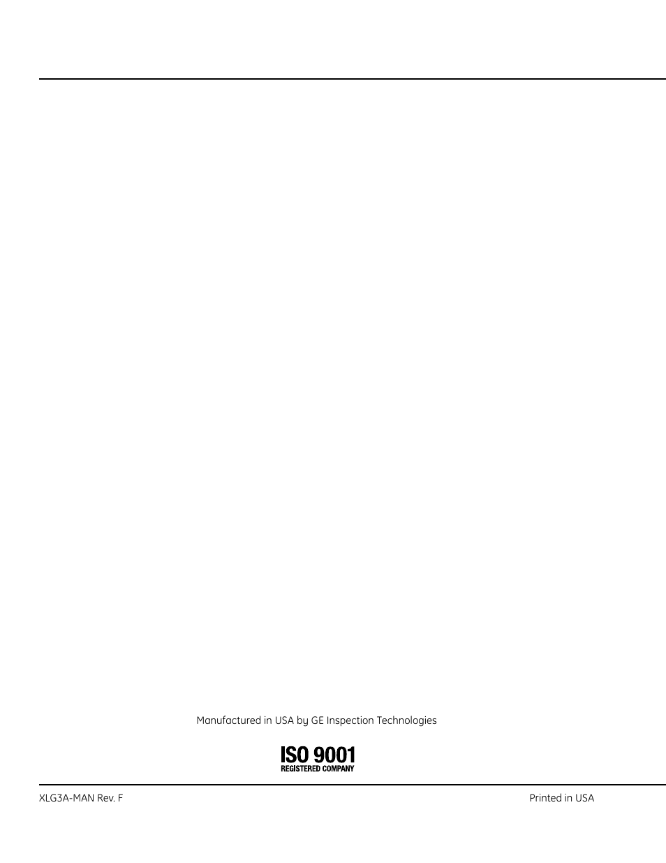 GE XLG3 User Manual | Page 160 / 160