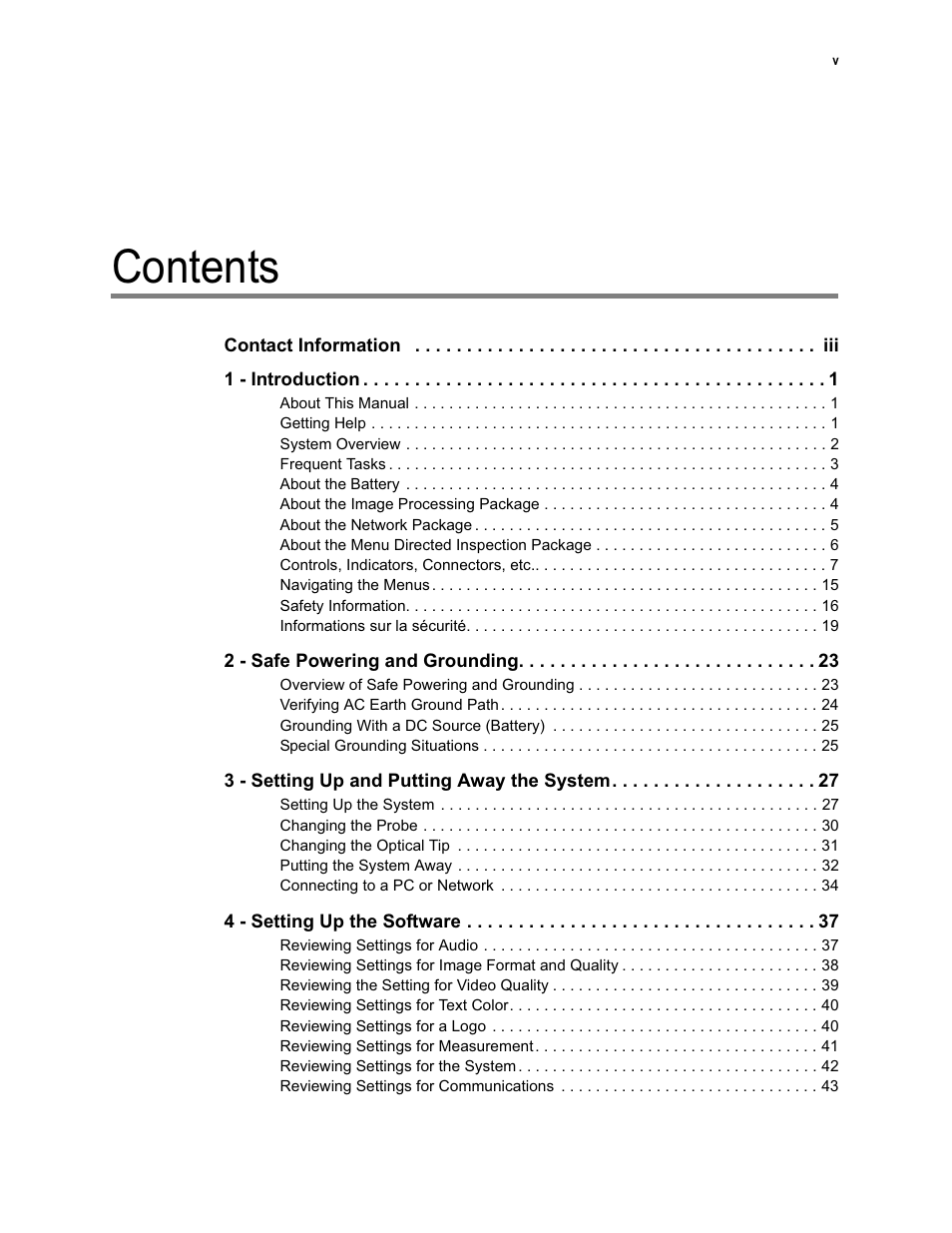 GE XLG3 User Manual | Page 6 / 160