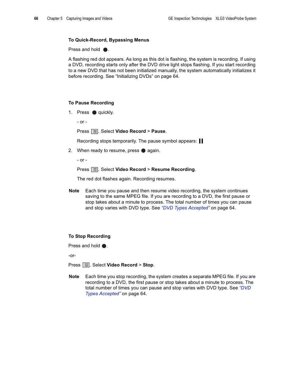 GE XLG3 User Manual | Page 75 / 160