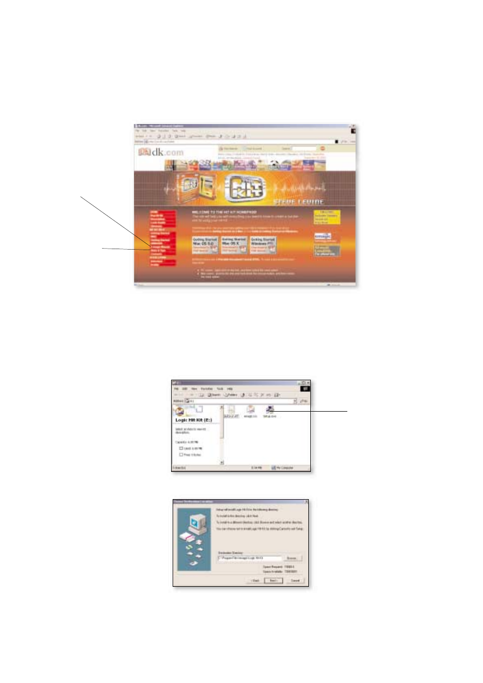 Step 1: installing logic from the cd-rom | ServiceMagic Recording Equipment User Manual | Page 2 / 9