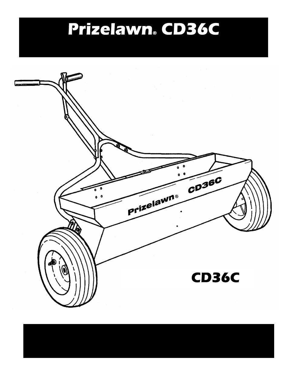 Scotts CD36C User Manual | 4 pages