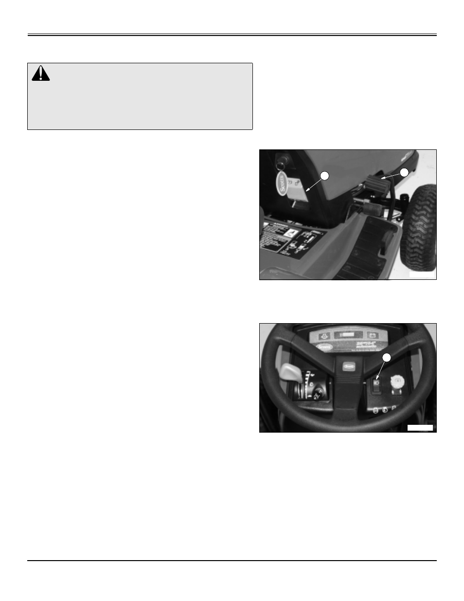 Using the park brake, Using headlights, Operating machine | Scotts S2048 User Manual | Page 18 / 99