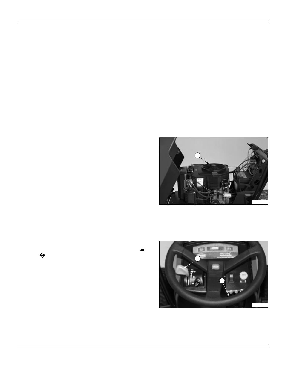 Warming and idling engine, Stopping engine, Operating machine | Scotts S2048 User Manual | Page 20 / 99