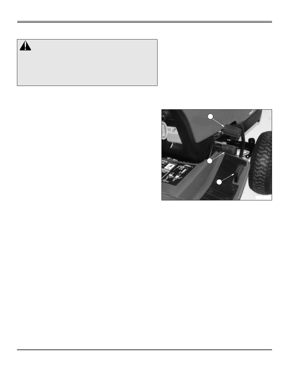 Using and stopping automatic transmission, Operating machine | Scotts S2048 User Manual | Page 21 / 99