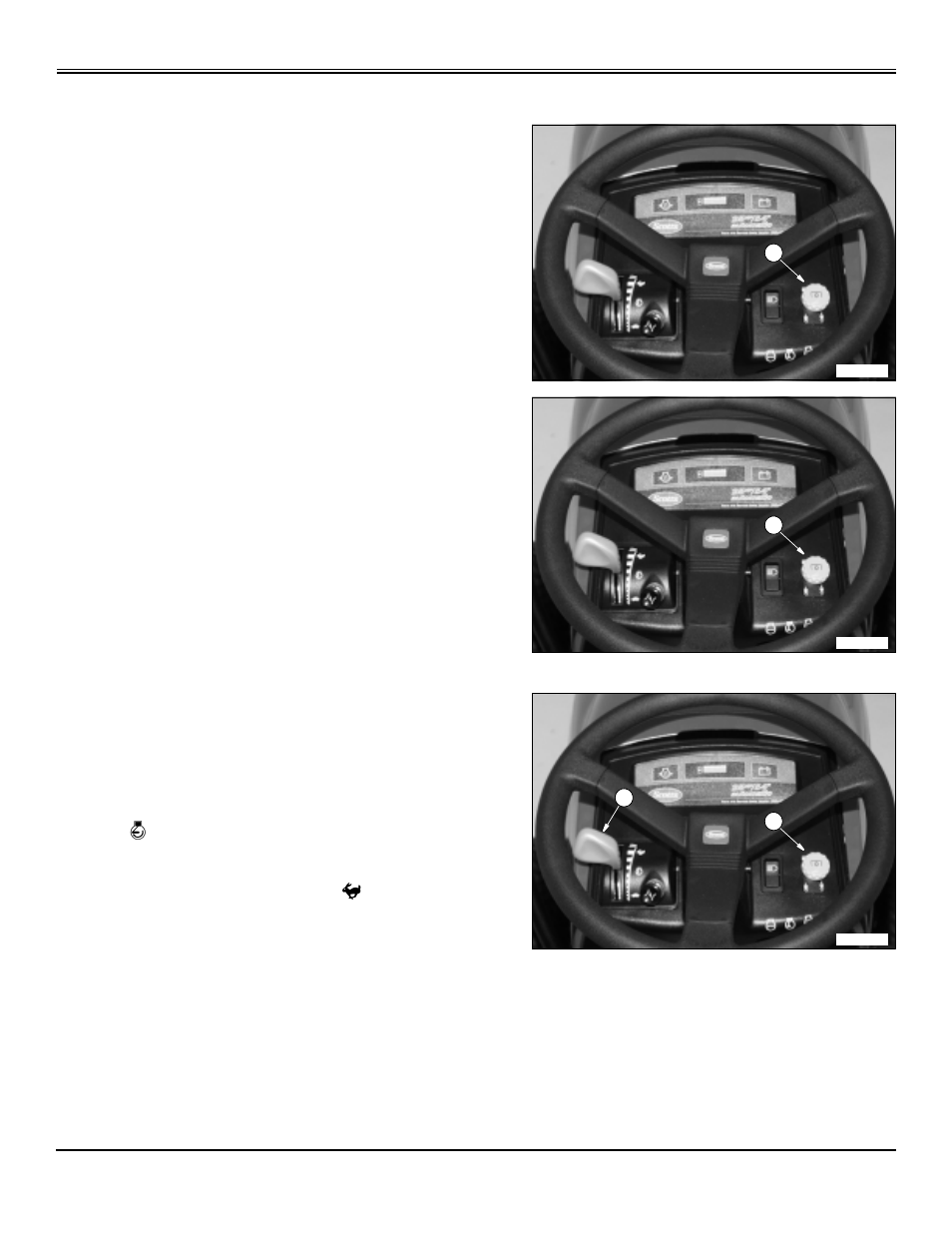 Operating machine, Test 2, Test 3 | Test 4 | Scotts S2048 User Manual | Page 25 / 99