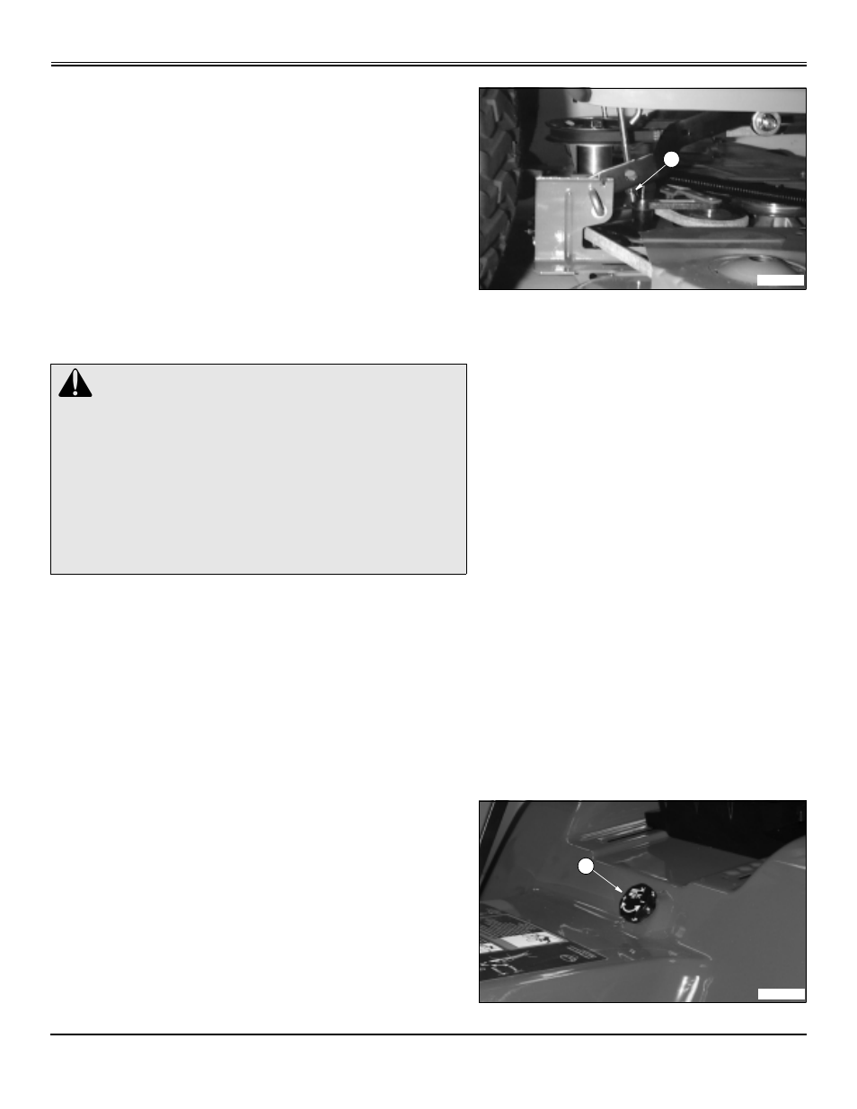 Adjusting mower level (front-to-rear), Operating mower | Scotts S2048 User Manual | Page 35 / 99