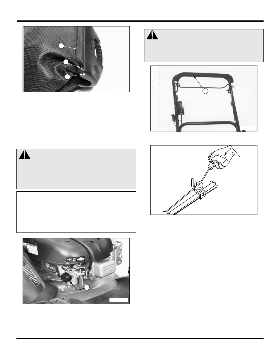 Starting engine, Operating | Scotts SP6213 User Manual | Page 11 / 44