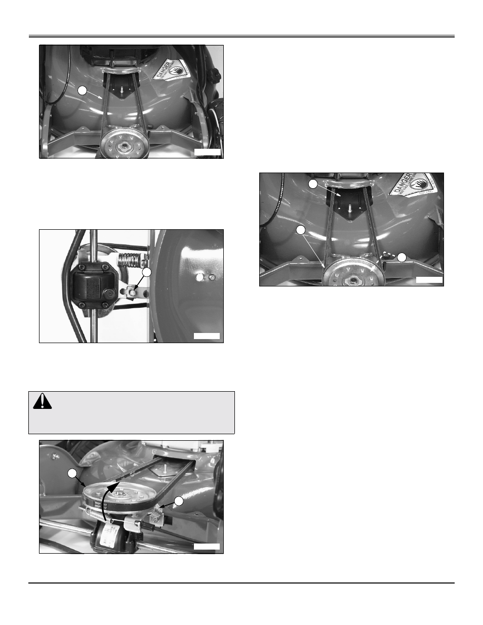 To replace drive belt, Service | Scotts SP6213 User Manual | Page 23 / 44