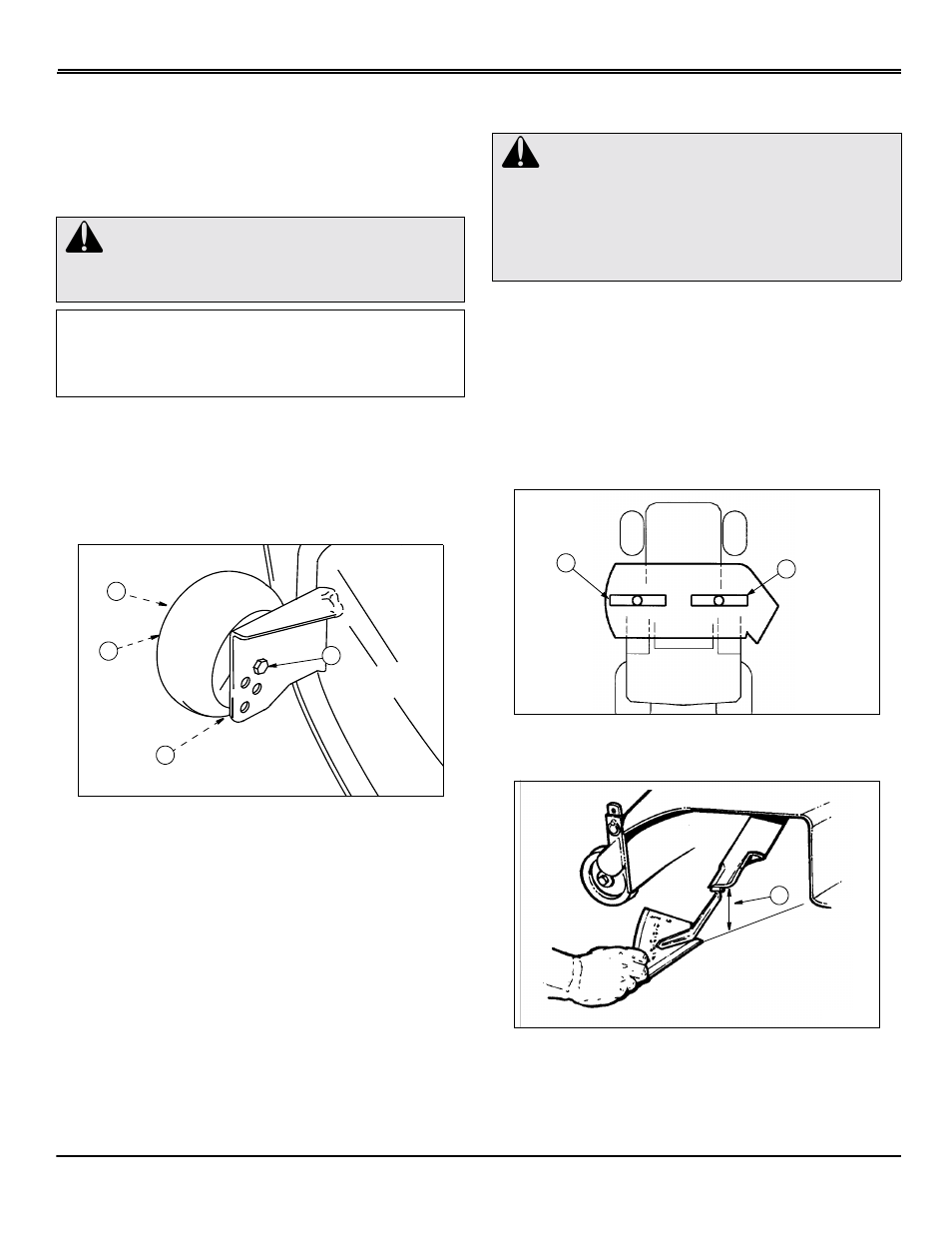 Wheels, adjusting mower gage, Operating mower | Scotts S1642 User Manual | Page 21 / 72