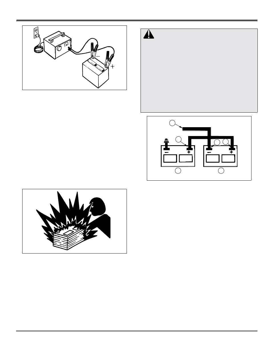 Using booster battery, Headlight bulb, replacing, Service electrical | Scotts S1642 User Manual | Page 47 / 72