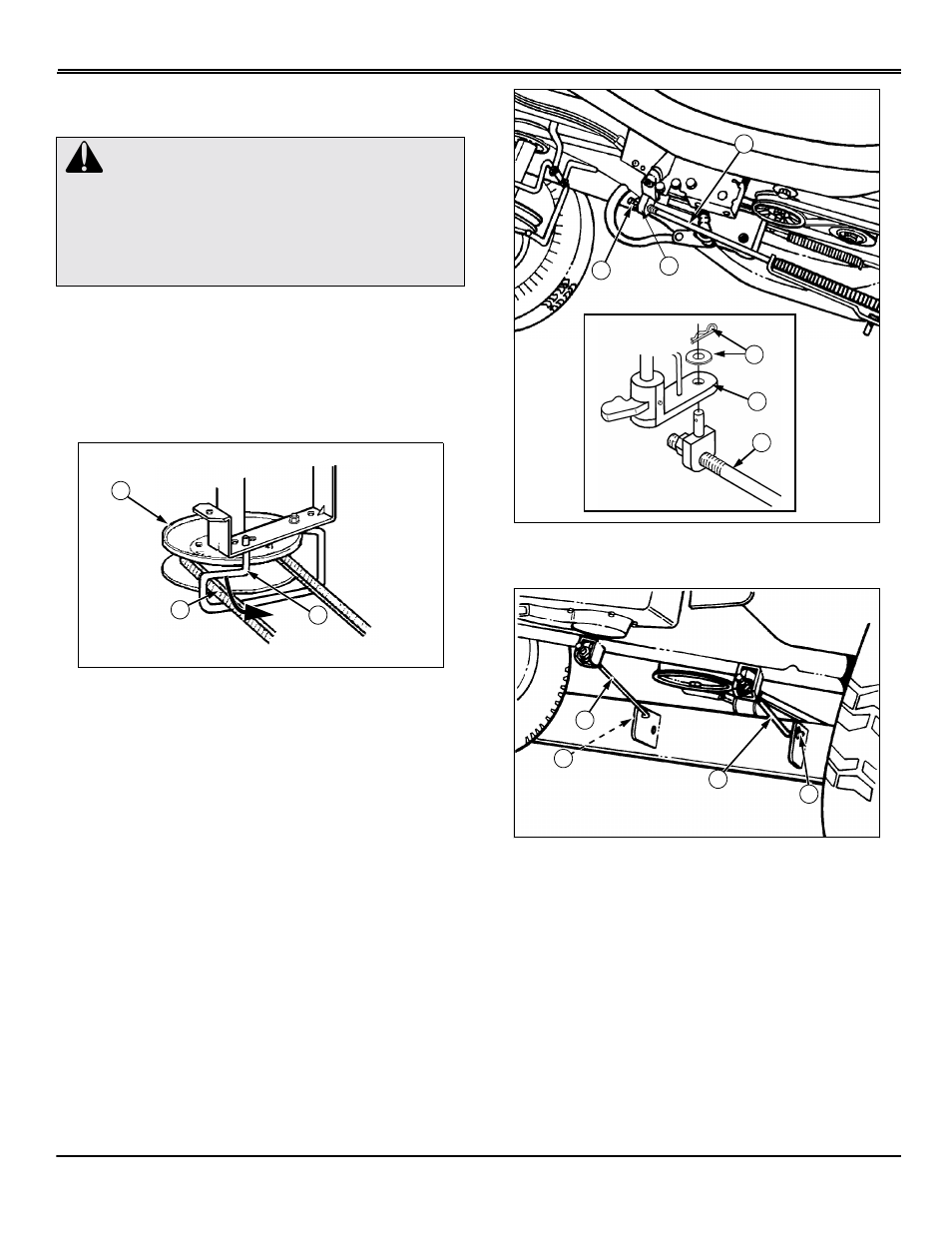 Removing mower, Removing mower; mower, removing | Scotts S1642 User Manual | Page 53 / 72