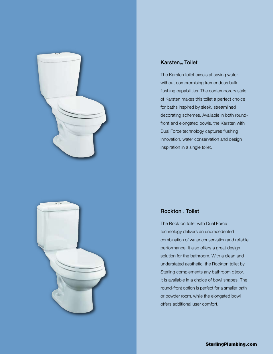 Sterling Plumbing Toilet with Dual Force User Manual | Page 3 / 4