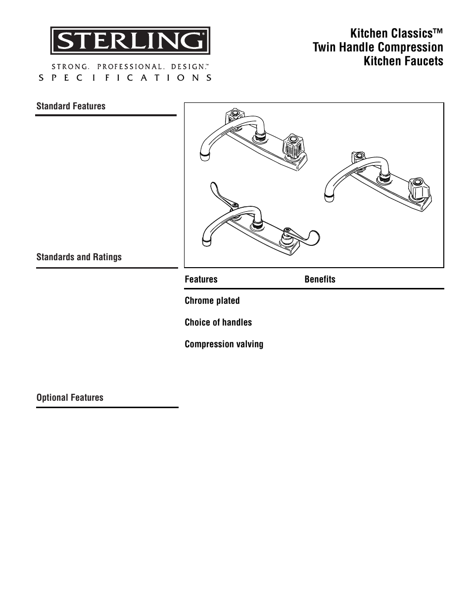 Sterling Plumbing 26210 User Manual | 2 pages
