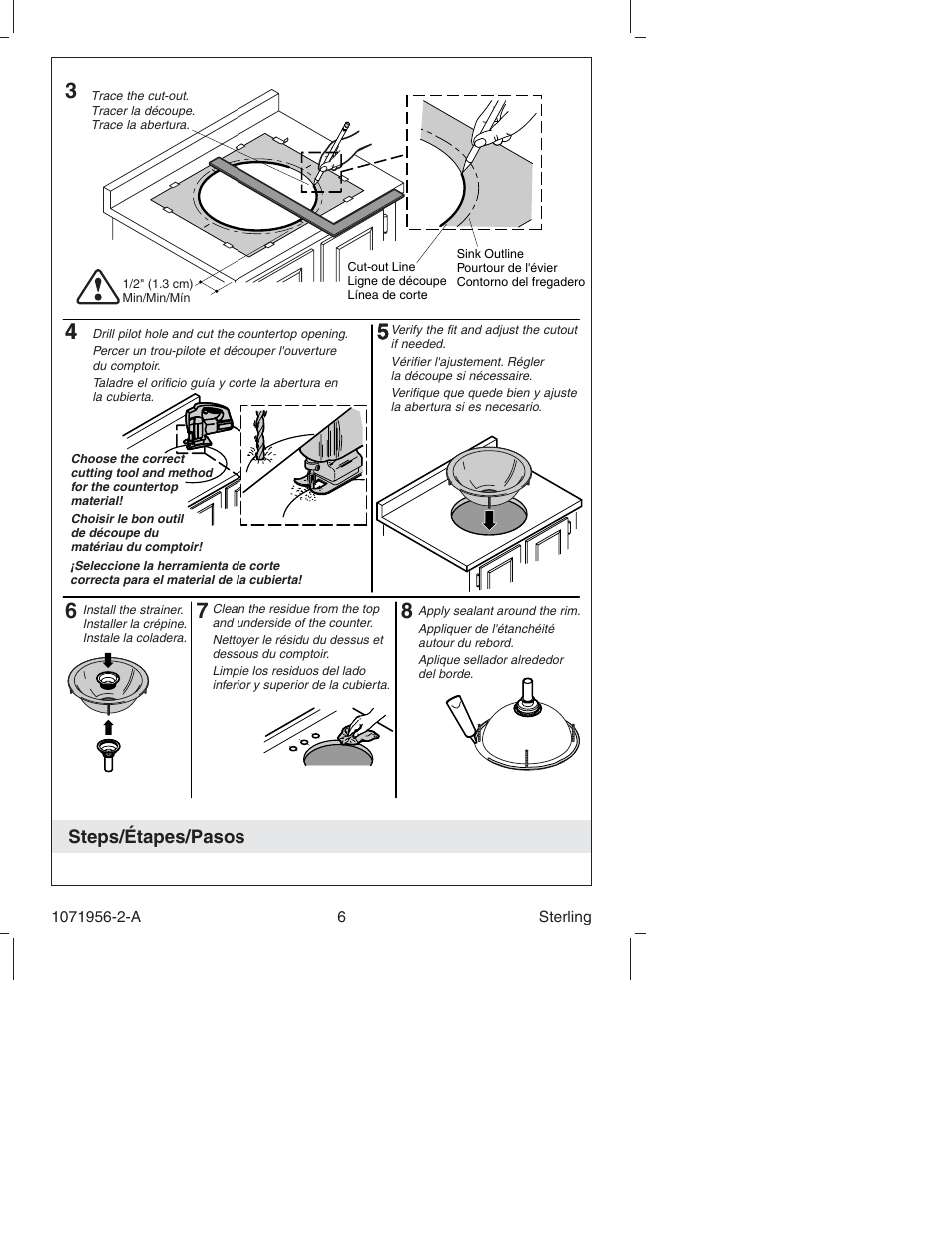 Sterling Plumbing 1181 User Manual | Page 6 / 16