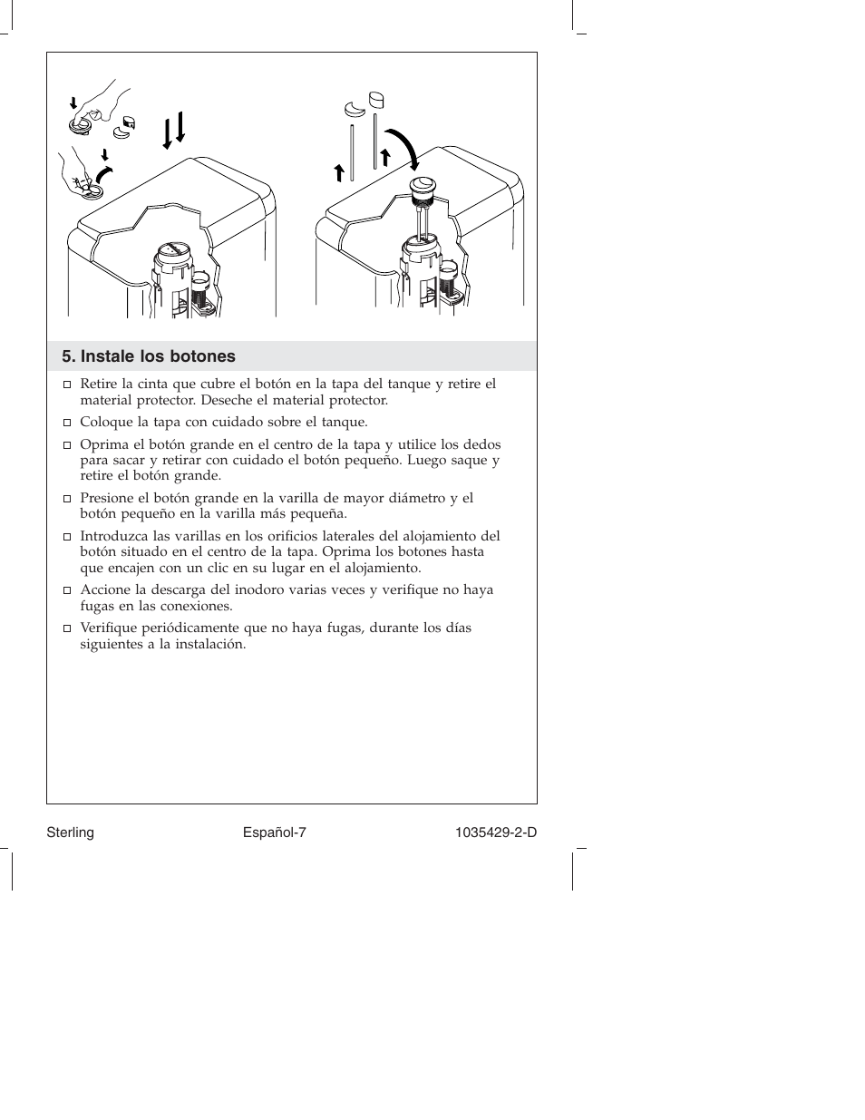 Sterling Plumbing Dual-Flush Close-Coupled Toilet 402027 User Manual | Page 21 / 24