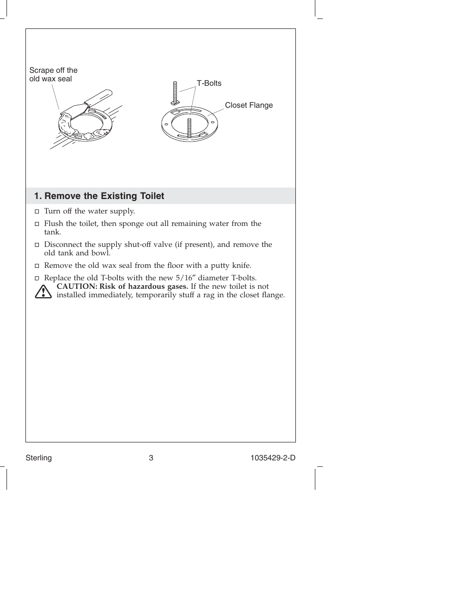 Sterling Plumbing Dual-Flush Close-Coupled Toilet 402027 User Manual | Page 3 / 24