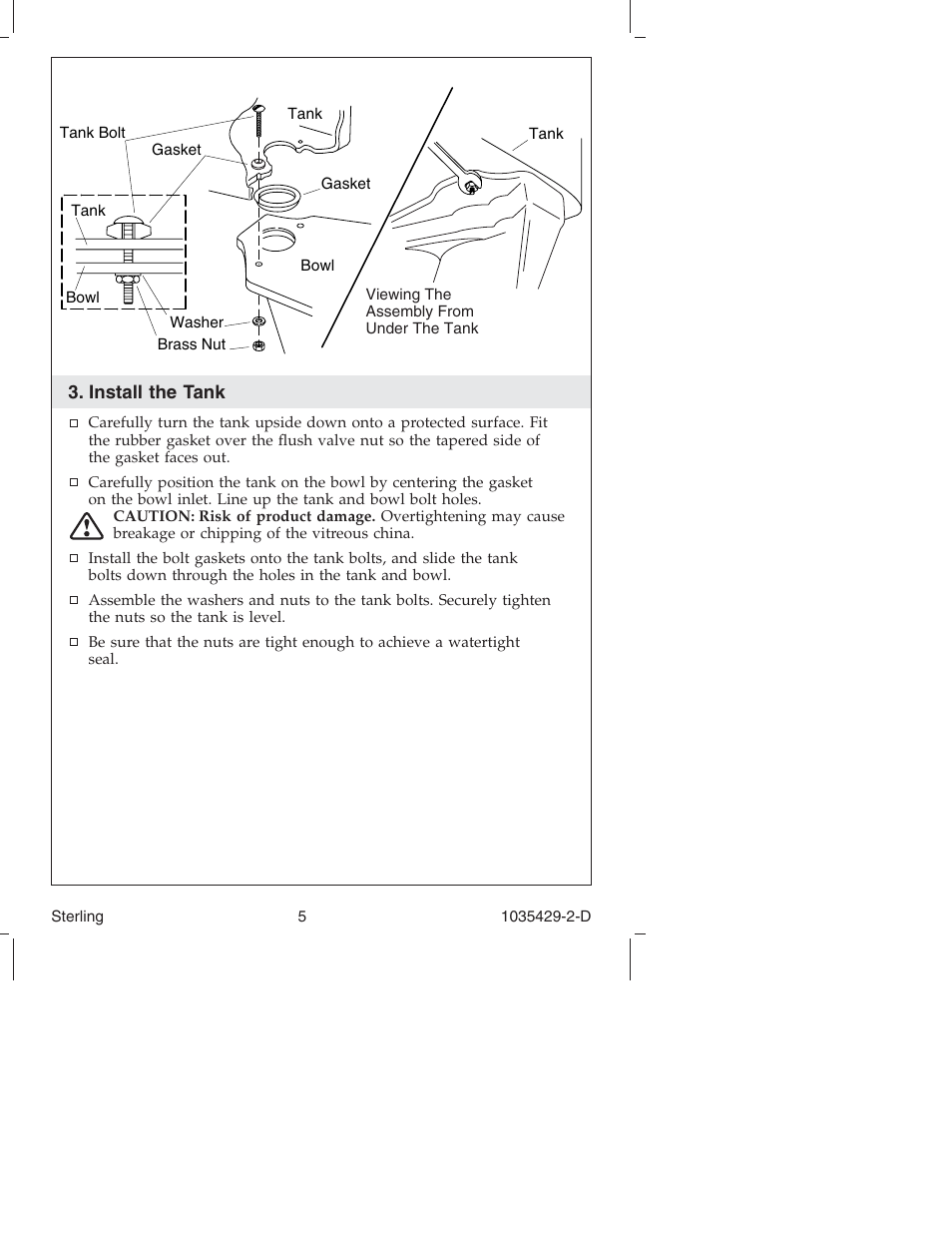 Sterling Plumbing Dual-Flush Close-Coupled Toilet 402027 User Manual | Page 5 / 24