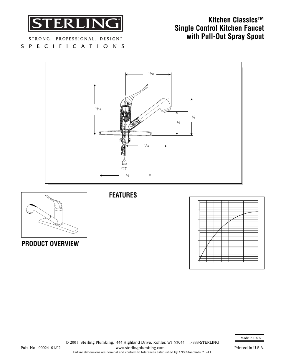 Sterling Plumbing C742 User Manual | 1 page