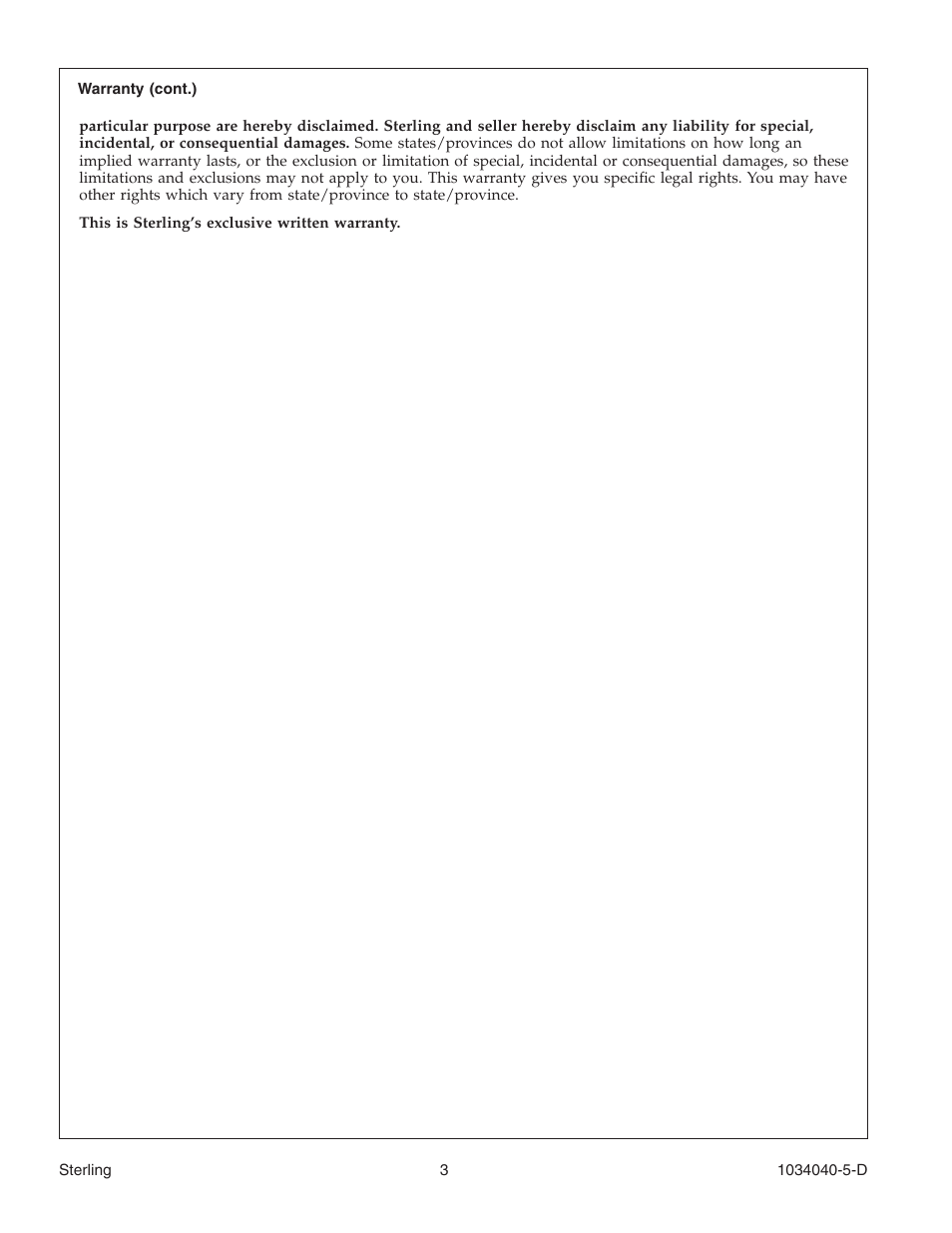 Sterling Plumbing Bypass Shower Doors 600C Series User Manual | Page 3 / 12