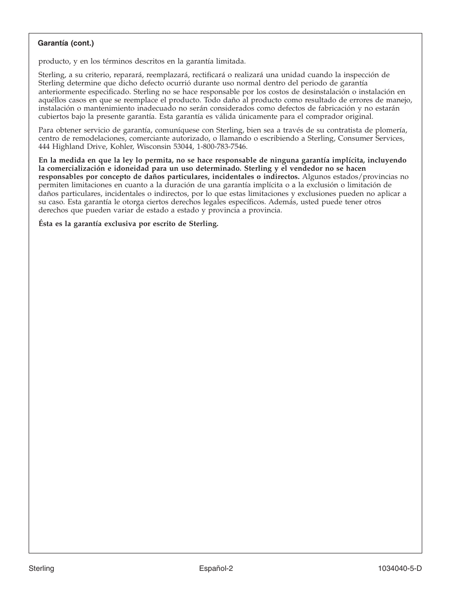 Sterling Plumbing Bypass Shower Doors 600C Series User Manual | Page 9 / 12