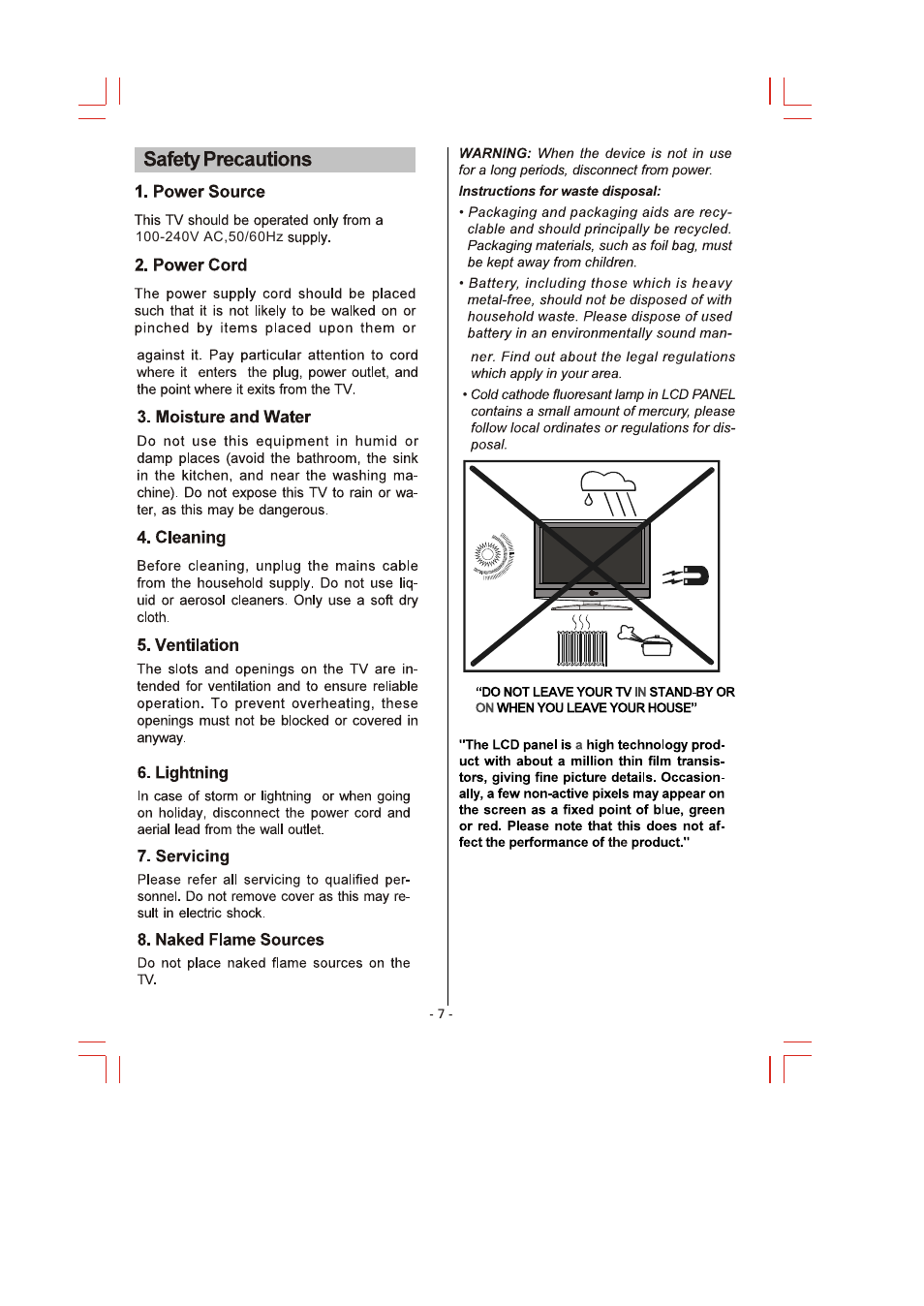 Skyworks LCD-26L16 User Manual | Page 10 / 17