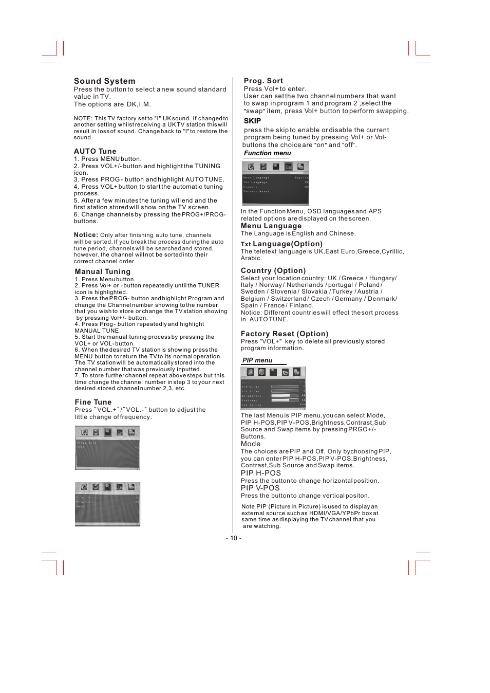 Щ±¾²щчч | Skyworks LCD-26L16 User Manual | Page 13 / 17