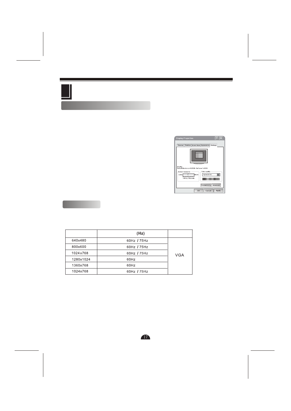 页 19, Pc setting | Skyworks 32L29 User Manual | Page 19 / 22