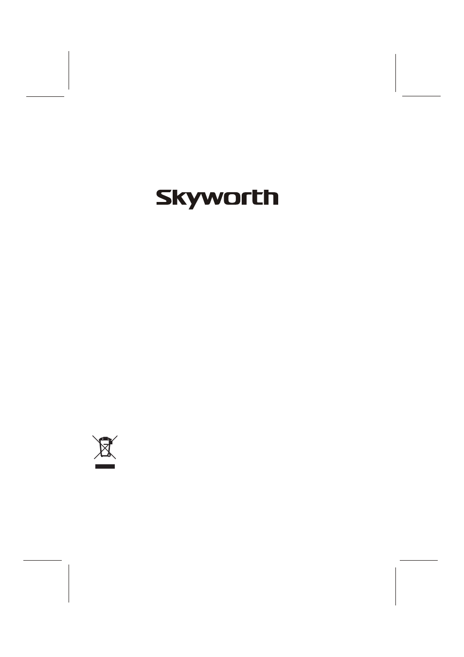 页 22 | Skyworks 32L29 User Manual | Page 22 / 22