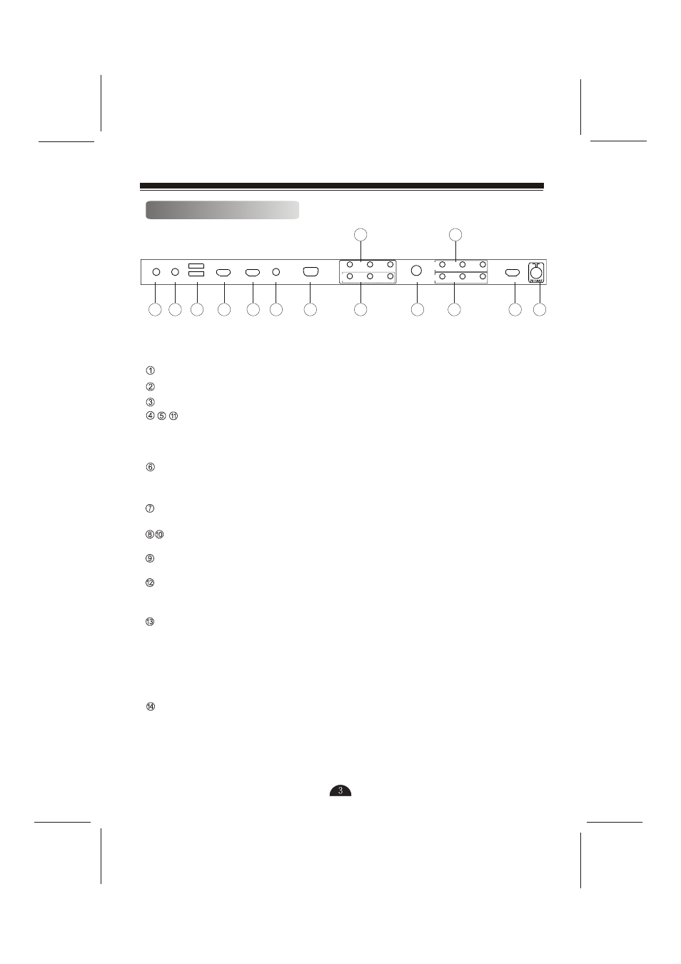 Rear connection diagram | Skyworks 32L29 User Manual | Page 5 / 22