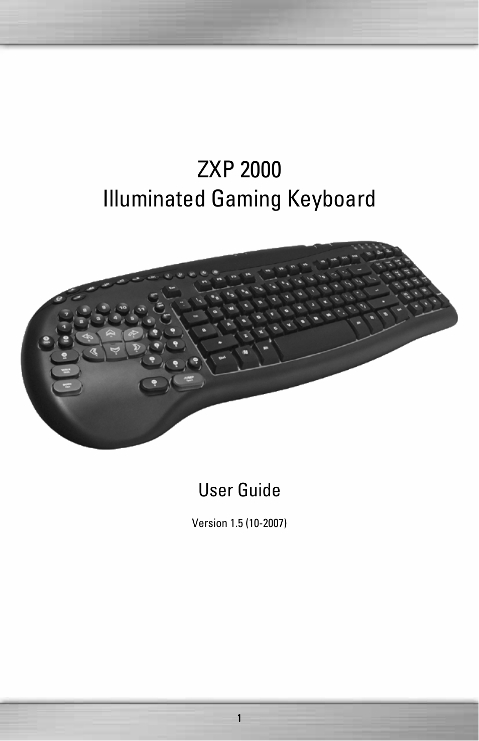 SteelSeries Merc Stealth ZXP 2000 User Manual | 16 pages