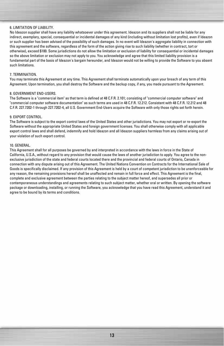 SteelSeries ZGP 1000 User Manual | Page 13 / 13