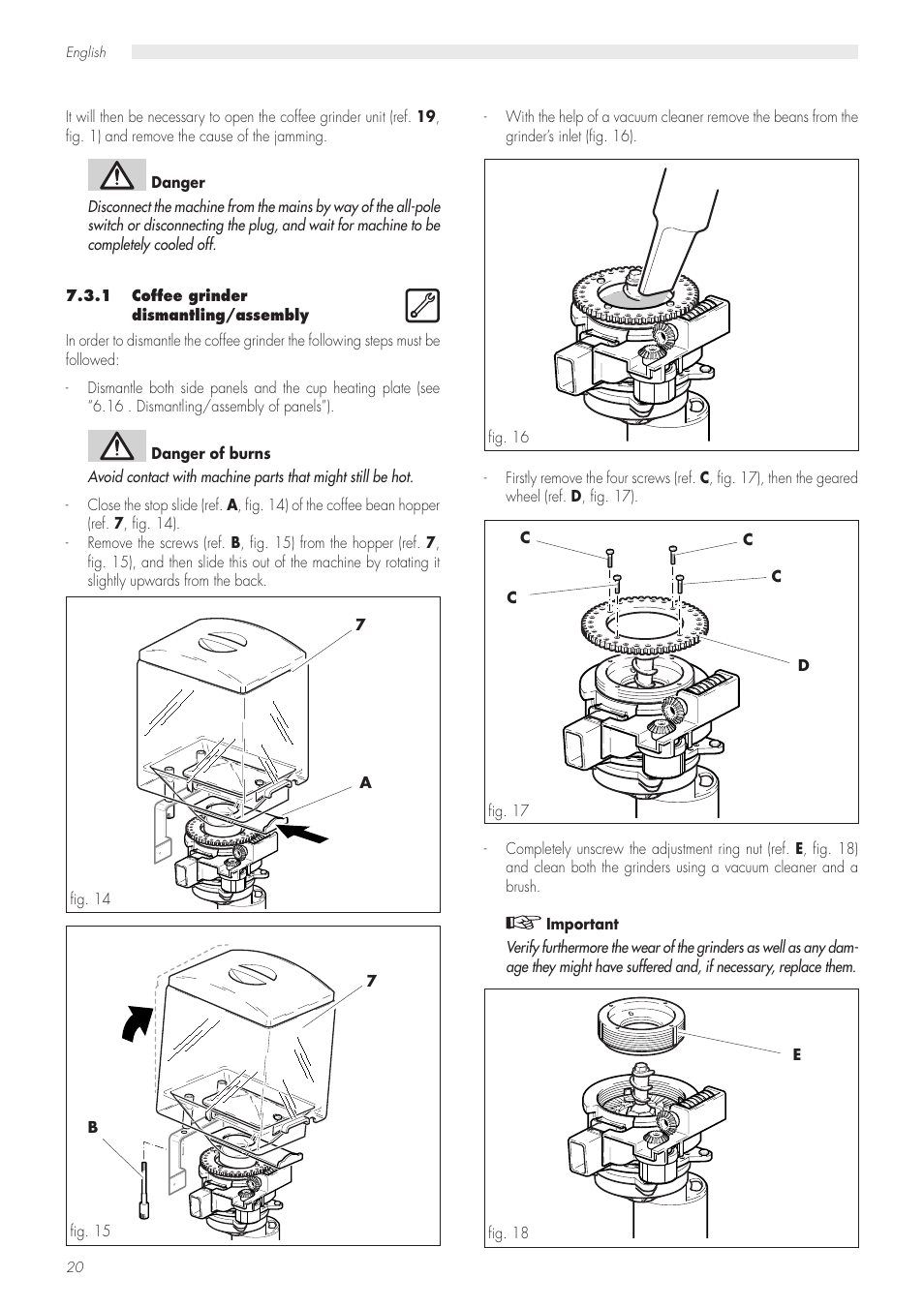 Philips Saeco Modular LUXE CAP001/A User Manual | Page 20 / 22