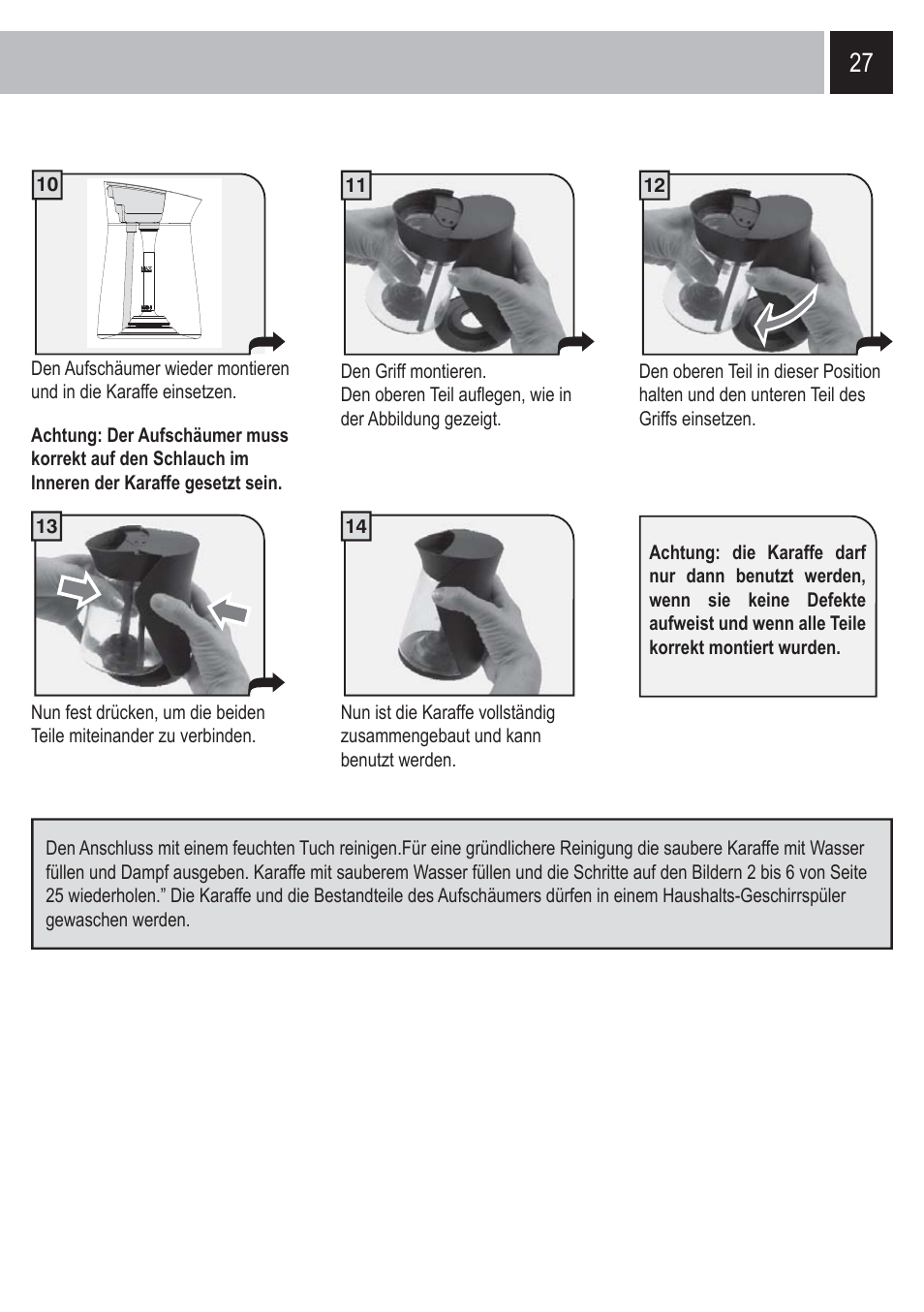 Philips Saeco Milk Island User Manual | Page 27 / 84