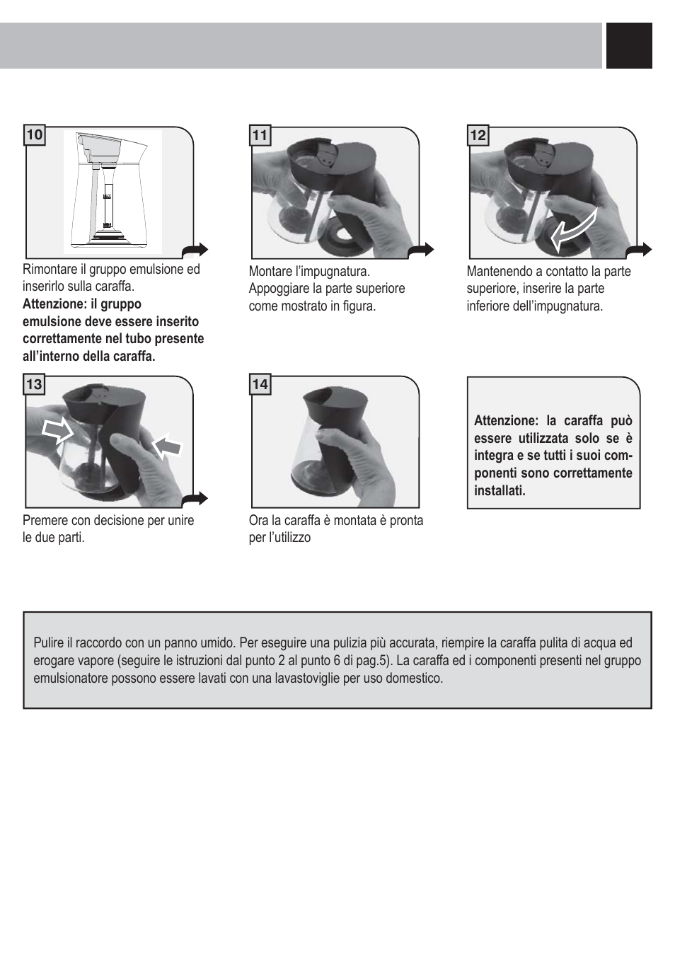 Philips Saeco Milk Island User Manual | Page 7 / 84