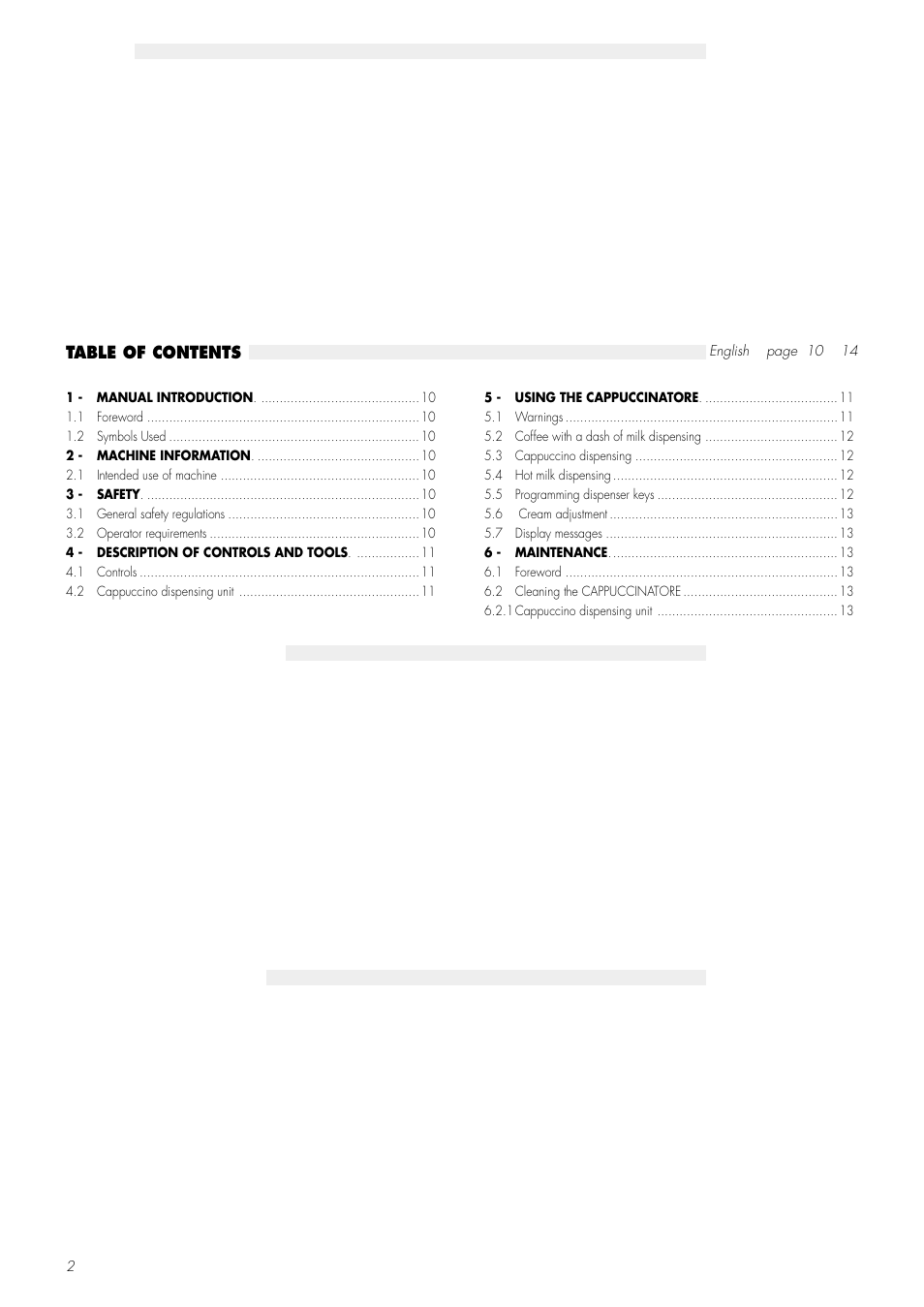 Philips Saeco CAP001B User Manual | Page 2 / 8