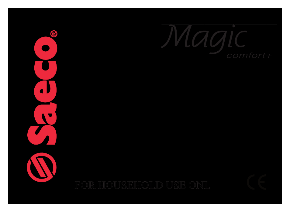 Philips Saeco Magic Comfort Plus User Manual | 20 pages