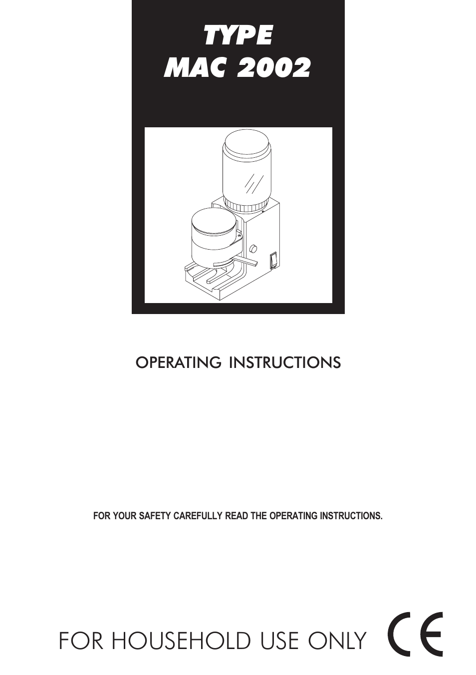 Philips Saeco MAC 2002 User Manual | 8 pages