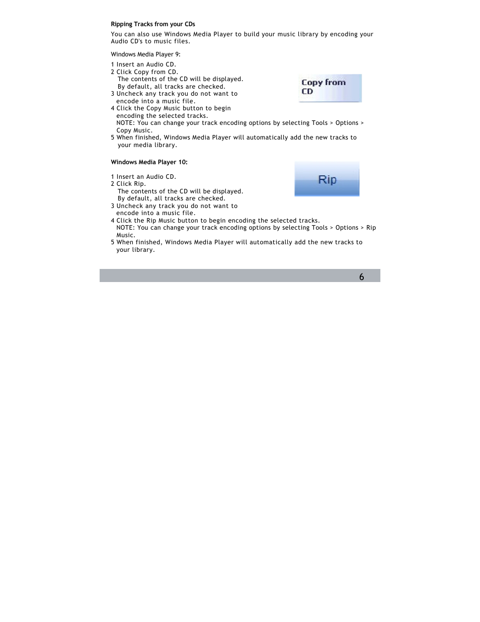 Siren Players Siren 1GB User Manual | Page 15 / 43