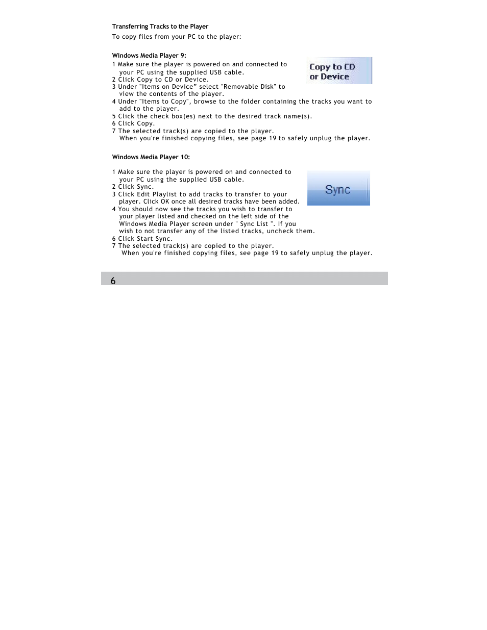 Siren Players Siren 1GB User Manual | Page 16 / 43