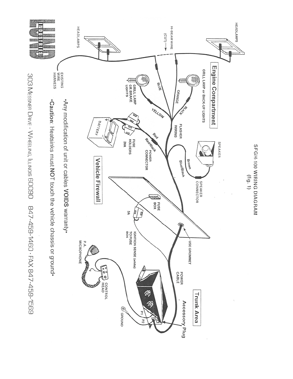 Siren Players SFGH-100 User Manual | Page 4 / 5