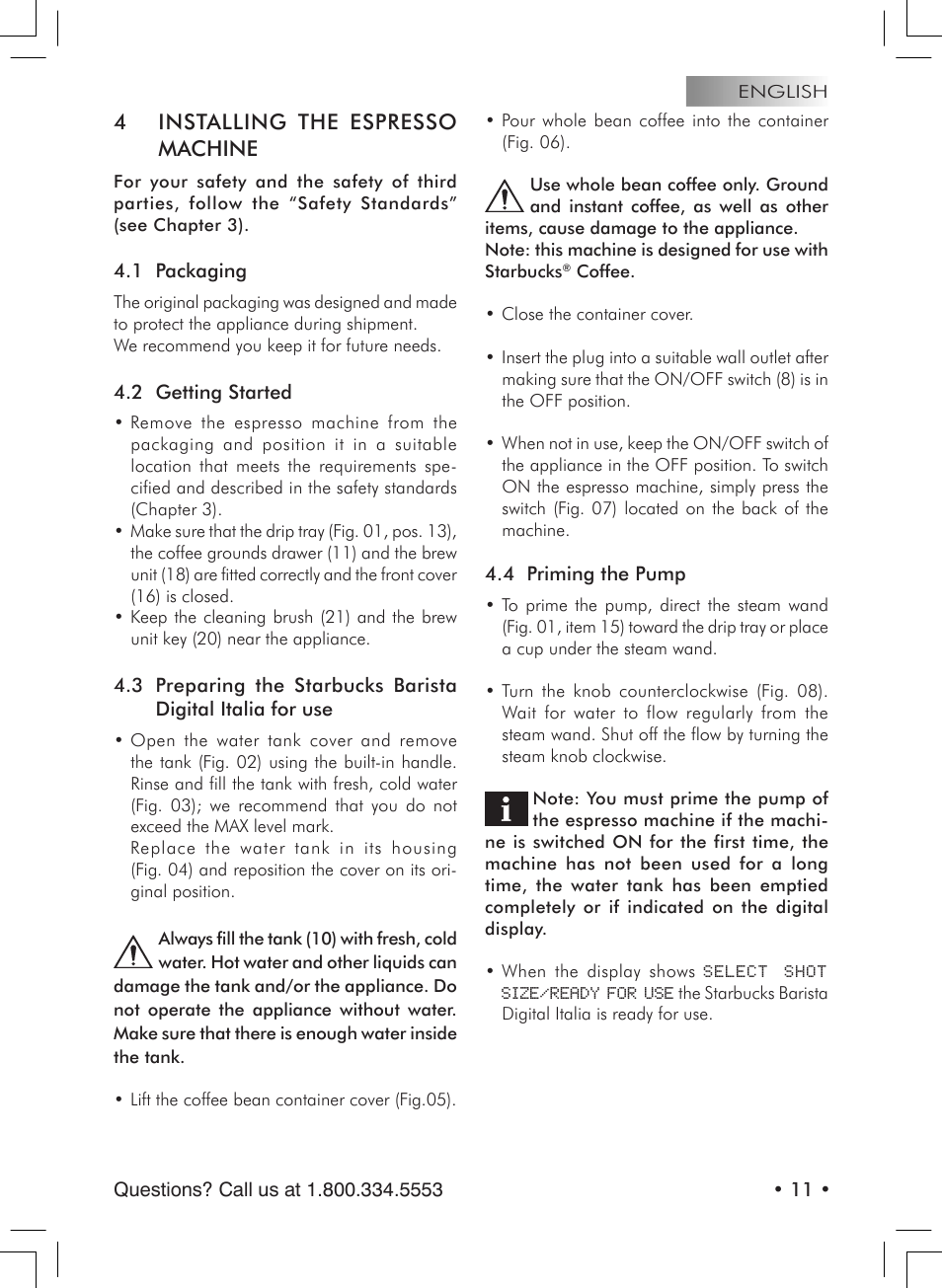 Starbucks Barista SUP021 YDR User Manual | Page 11 / 64