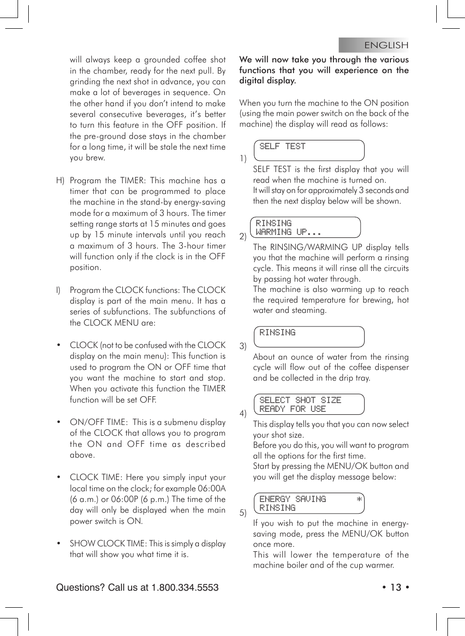 Starbucks Barista SUP021 YDR User Manual | Page 13 / 64