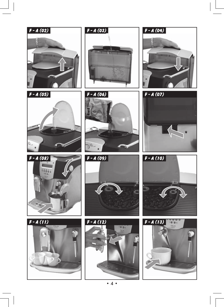 Starbucks Barista SUP021 YDR User Manual | Page 4 / 64