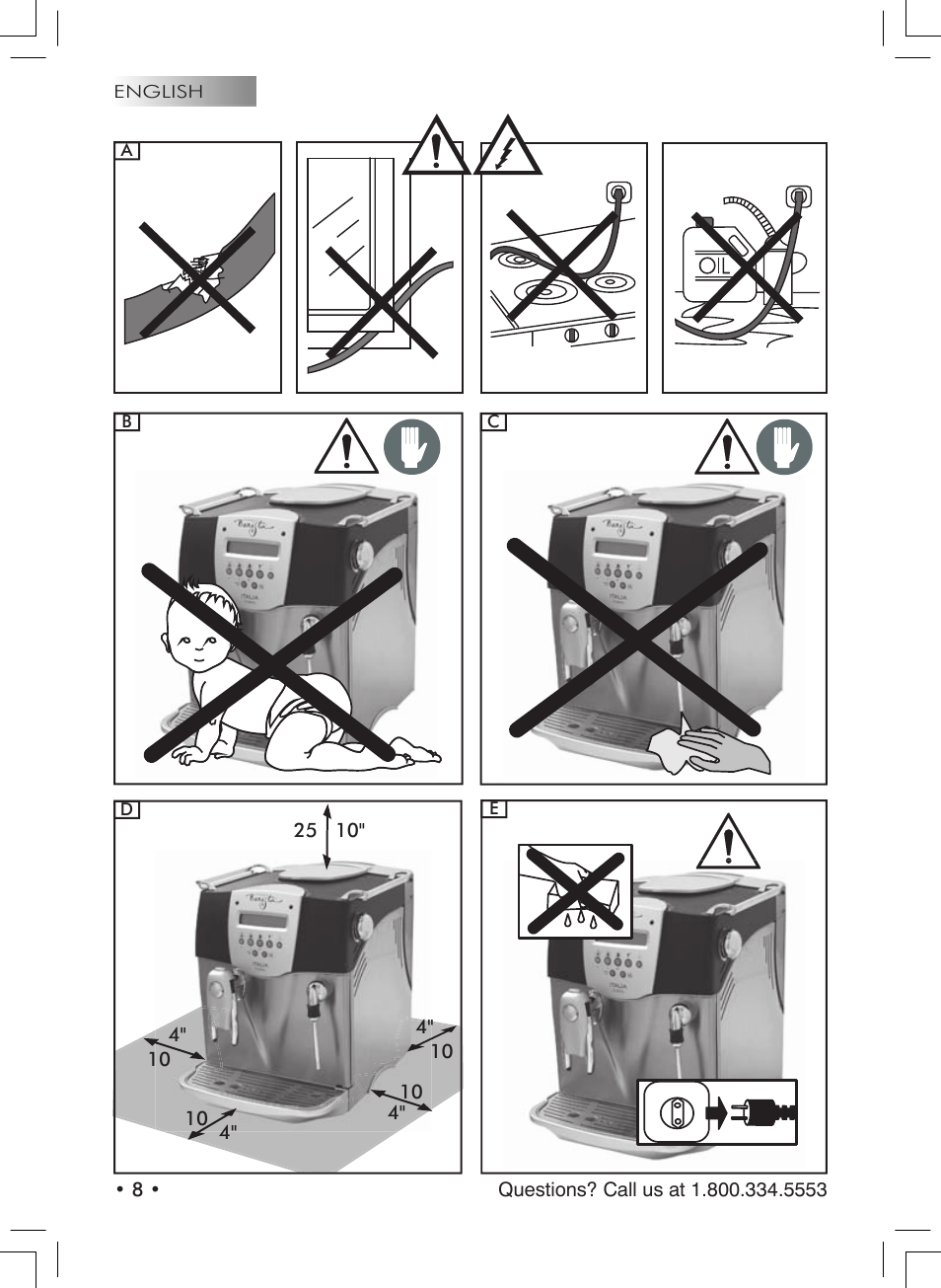 Starbucks Barista SUP021 YDR User Manual | Page 8 / 64