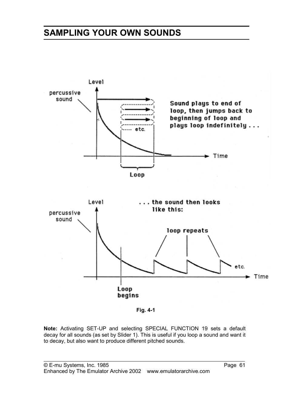 Sampling your own sounds | SP Studio Systems SP-12 User Manual | Page 61 / 99