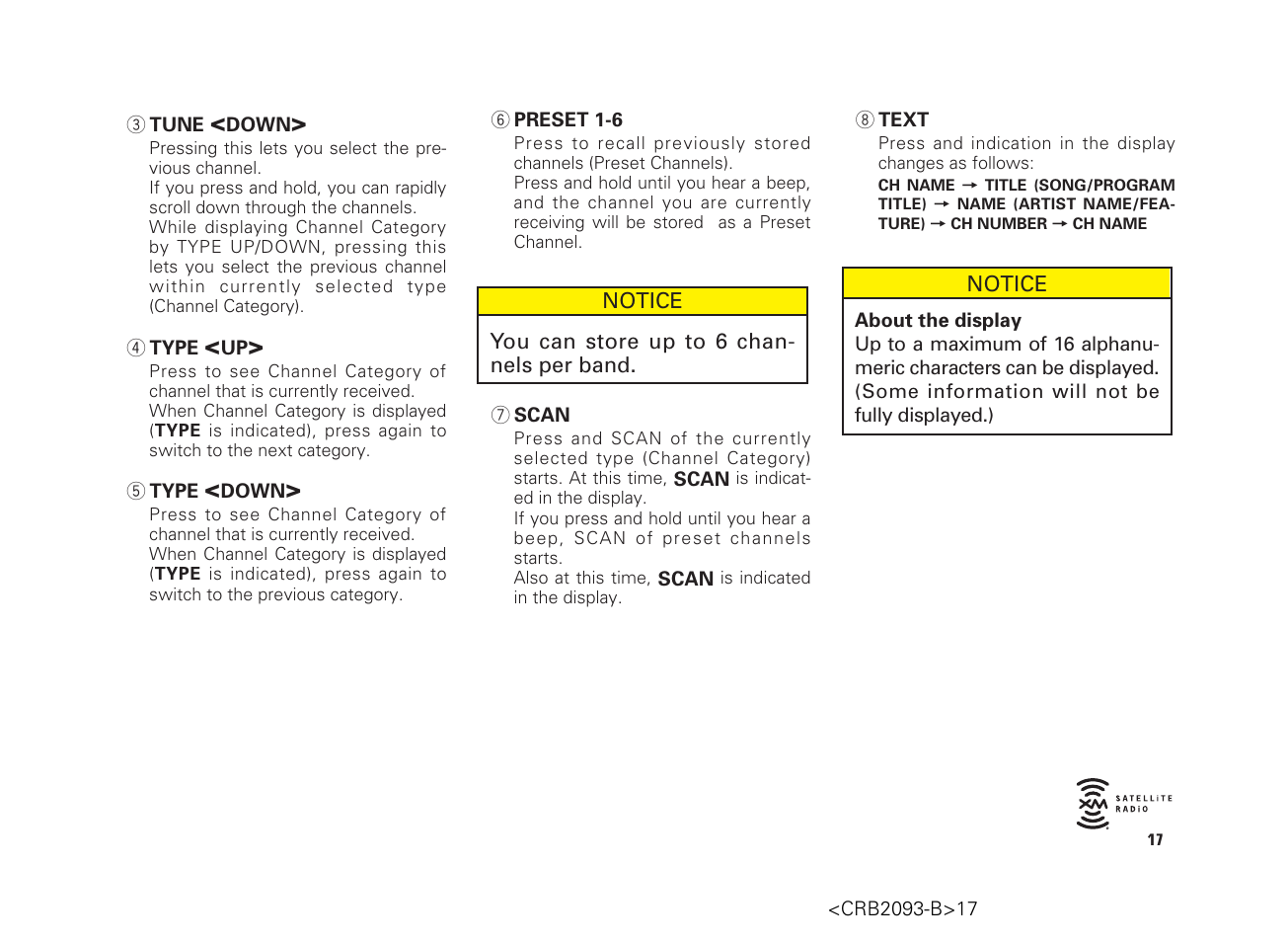 Scion AM/FM/CD Player User Manual | Page 17 / 32