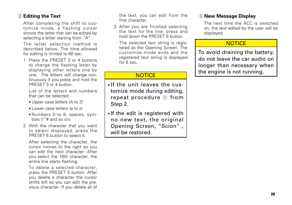 Scion PT546-00080 User Manual | Page 29 / 40